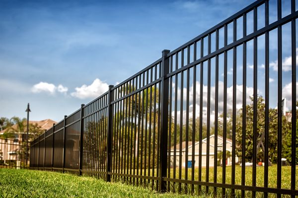 Aluminum Fence Placement